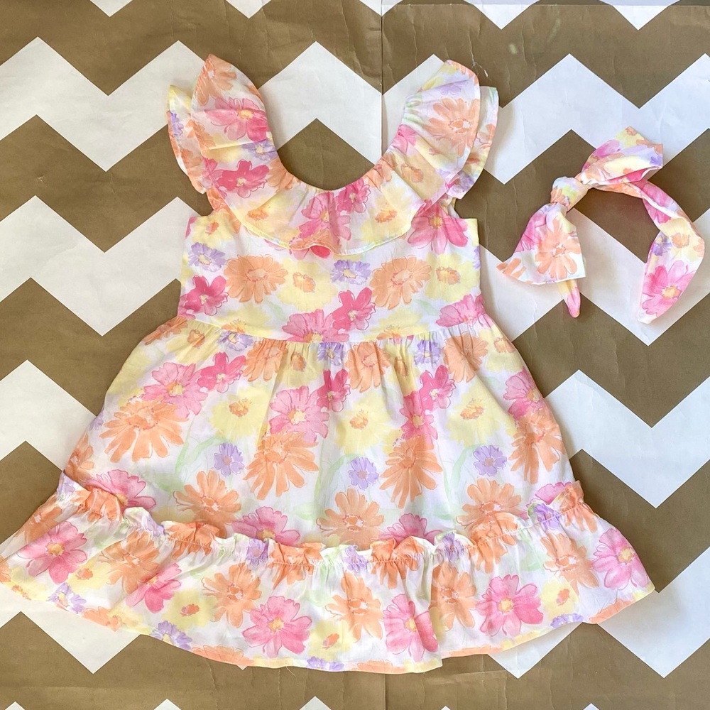 Janie and Jack Dress and Headband